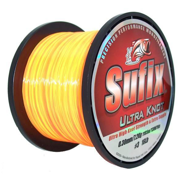 Vlasec Sufix Ultra Knot Orange/Yellow